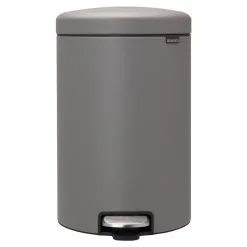 Brabantia Treteimer NewIcon 20 L, Sense Of Luxury, Grau