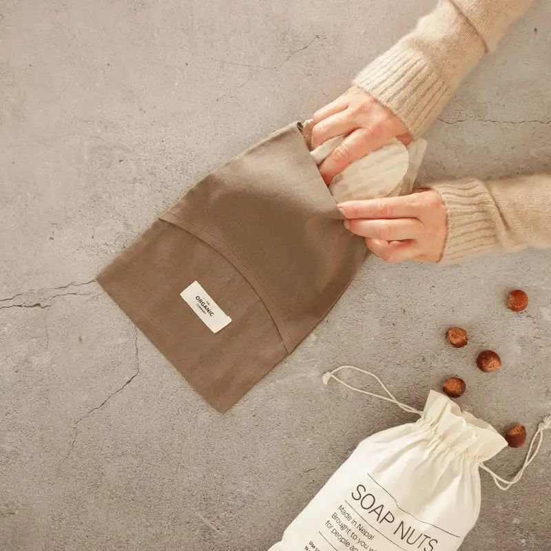 The Organic Company Waschbeutel, Lehmbraun 4 The Organic Company Waschbeutel, Lehmbraun – Bild 2