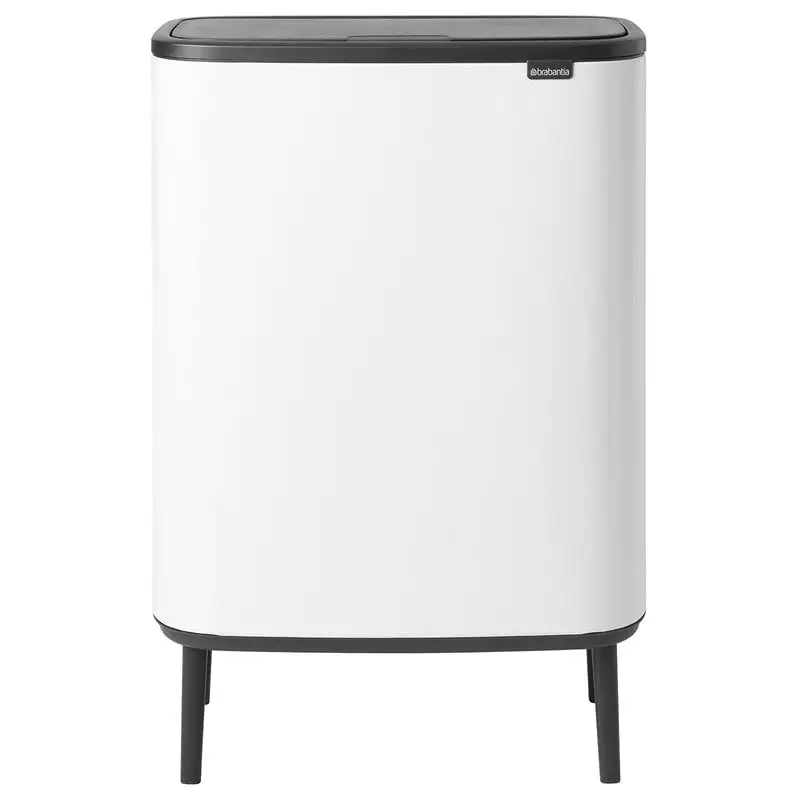 Brabantia Bo Touch Bin Hi, 2 X 30 L, Weiß 3 Brabantia Bo Touch Bin Hi, 2 X 30 L, Weiß