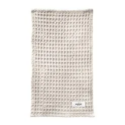 The Organic Company Big Waffle Geschirrtuch Und Waschlappen, Steingrau