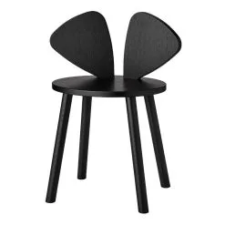 Nofred Mouse Kinderstuhl, Schwarz
