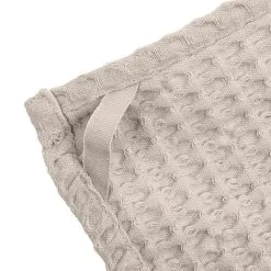 The Organic Company Big Waffle Geschirrtuch Und Waschlappen, Steingrau 7 The Organic Company Big Waffle Geschirrtuch Und Waschlappen, Steingrau -Kinfill Verkäufe 1656 BW KitchenAndWashCloth Stone Detail