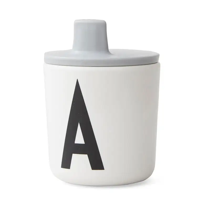 Design Letters Trinkdeckel Für Kinderbecher, Grau 5 Design Letters Trinkdeckel Für Kinderbecher, Grau – Bild 3