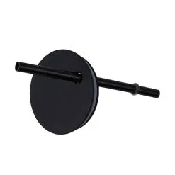 Design Letters Deckel Mit Trinkhalm, Schwarz