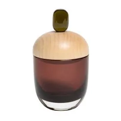 Katriina Nuutinen Kasten Lyyli, Mittel, Auberginefarben - Olive