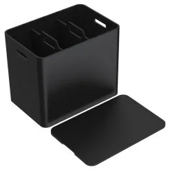 Niimaar Ecosmol Forever Bin Recyclingstation, Schwarz