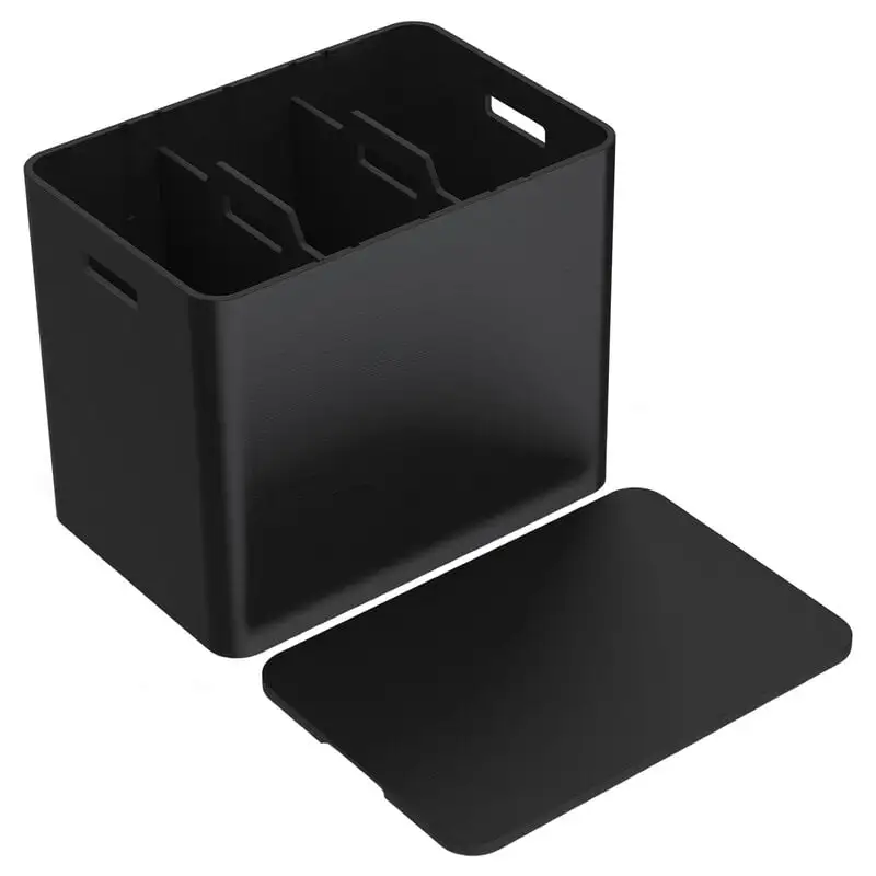 Niimaar Ecosmol Forever Bin Recyclingstation, Schwarz 3 Niimaar Ecosmol Forever Bin Recyclingstation, Schwarz