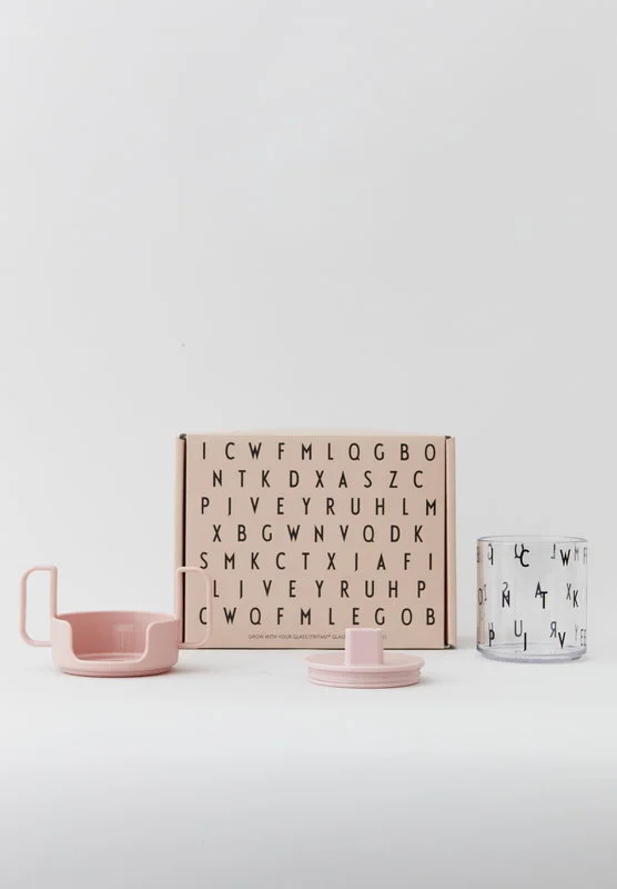 Design Letters Grow With Your Glass Tritan Becher, Hellrosa 4 Design Letters Grow With Your Glass Tritan Becher, Hellrosa – Bild 2