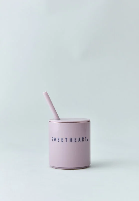 Design Letters Strohhalmdeckel, Lavendel 4 Design Letters Strohhalmdeckel, Lavendel – Bild 2