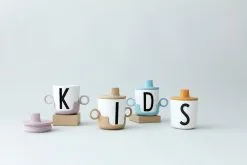 Design Letters Henkel Für Kinderbecher, Senfgelb -Kinfill Verkäufe 20202300 20202301 LIFESTYLE 1 2