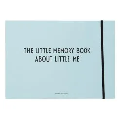 Design Letters The Little Memory Book About Little Me, Turquoise