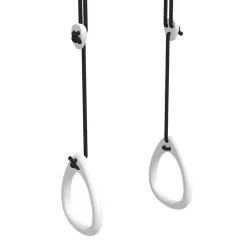 Schaukelringe Lillagunga, Weiß - Schwarz