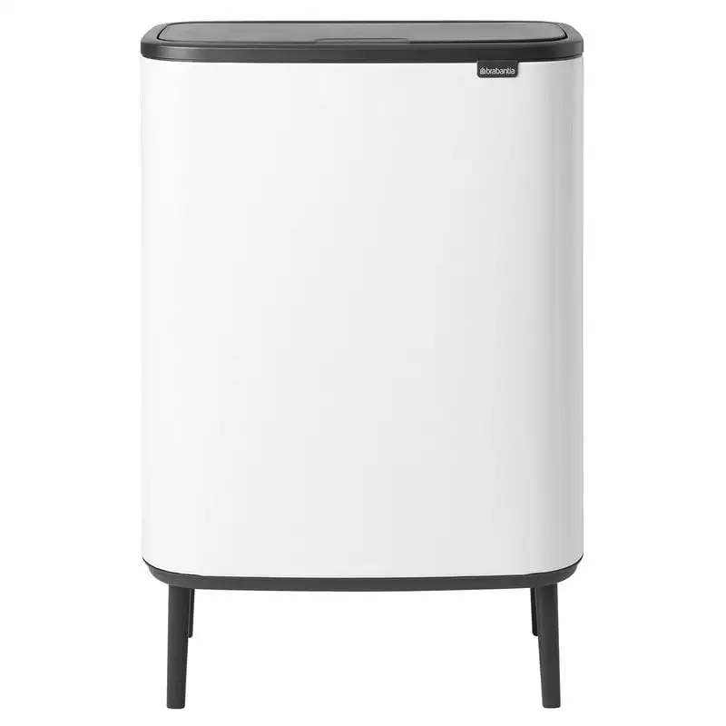 Brabantia Bo Touch Bin Hi Mülleimer, 60 L, Weiß 3 Brabantia Bo Touch Bin Hi Mülleimer, 60 L, Weiß
