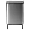 Brabantia Bo Touch Bin Hi Mülleimer, 60 L, Stahl Matt