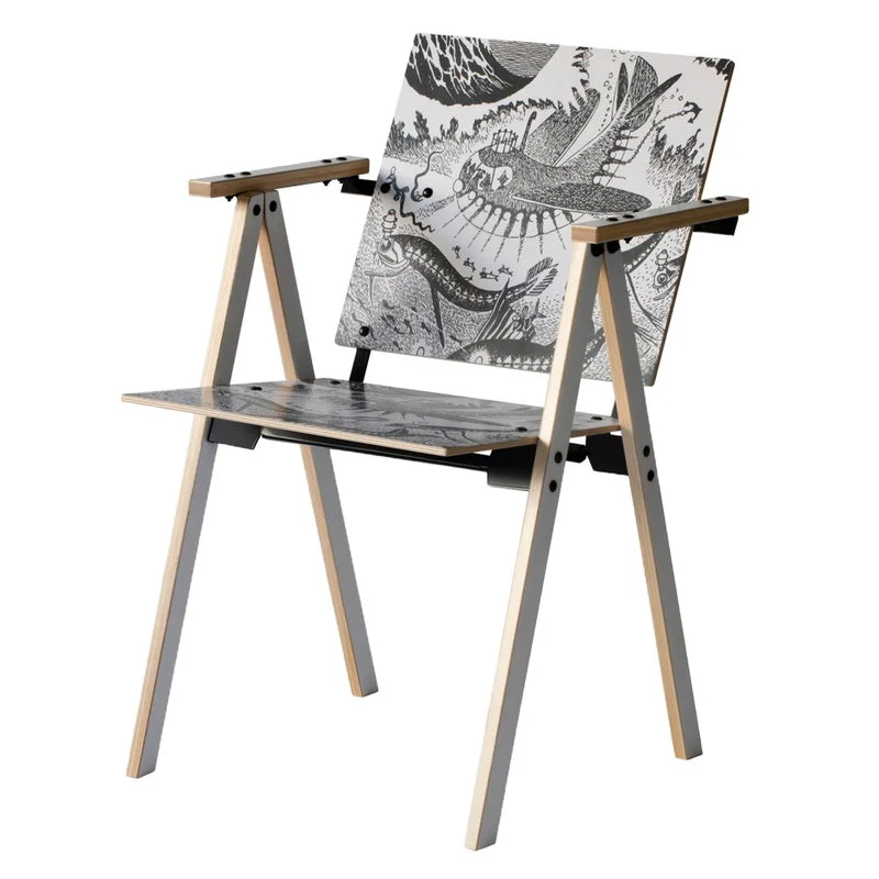 Yrjö Kukkapuro Mumin Stuhl, Groß 3 Yrjö Kukkapuro Mumin Stuhl, Groß