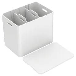 Niimaar Ecosmol Forever Bin Recyclingstation, Weiß