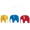 Flensted Mobiles Elephant Party Mobile, Mehrfarbig