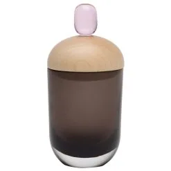 Katriina Nuutinen Lyyli Box Serie, Groß, Rauchbraun – Rose