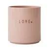 Design Letters Mini Favourite Becher, Love