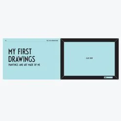 Design Letters The Little Memory Book About Little Me, Schwarz-türkis -Kinfill Verkäufe 50DLEtters iso HV