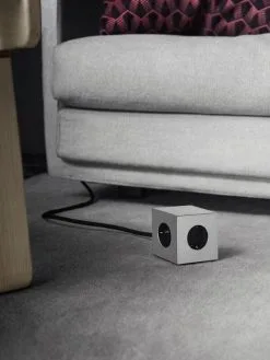 Avolt Square 1 USB-Verlängerungskabel, Aluminium -Kinfill Verkäufe Avolt Silver