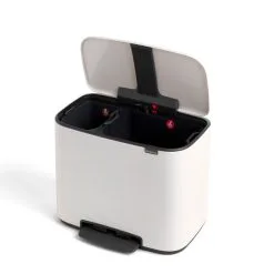 Brabantia Bo Pedal Bin 11 + 23 L, Weiß -Kinfill Verkäufe Bo Pedal Bin2C 11 2B 23L White 8710755121142 Brabantia 4481x4481px 6 NR 12934