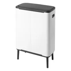 Brabantia Bo Touch Bin Hi, 2 X 30 L, Weiß 12 Brabantia Bo Touch Bin Hi, 2 X 30 L, Weiß -Kinfill Verkäufe Bo Touch Bin Hi 2 x 30L White 8710755130601 Brabantia 300dpi 4500x5500px 6 NR 14908