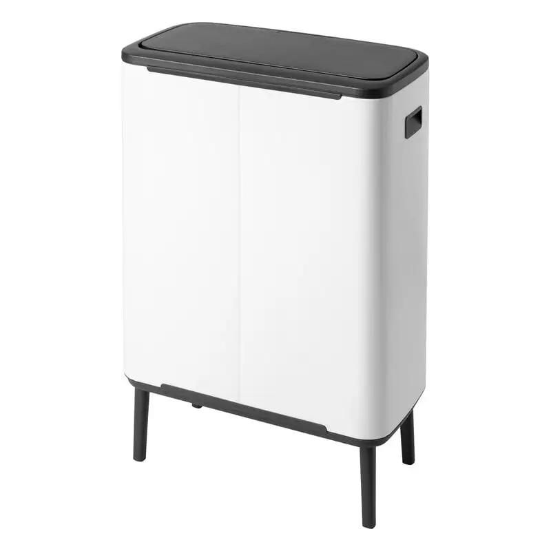 Brabantia Bo Touch Bin Hi, 2 X 30 L, Weiß 7 Brabantia Bo Touch Bin Hi, 2 X 30 L, Weiß – Bild 5