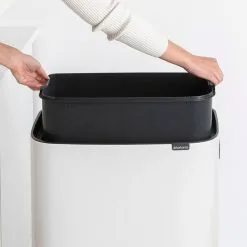 Brabantia Bo Touch Bin Hi Mülleimer, 60 L, Weiß 13 Brabantia Bo Touch Bin Hi Mülleimer, 60 L, Weiß -Kinfill Verkäufe Bo Touch Bin Hi 60L White 8710755130205 Brabantia 300dpi 1590x1590px 6 NR 14826