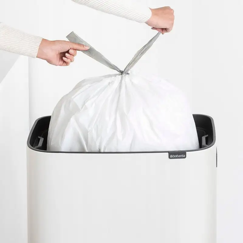 Brabantia Bo Touch Bin Hi Mülleimer, 60 L, Weiß 5 Brabantia Bo Touch Bin Hi Mülleimer, 60 L, Weiß – Bild 3
