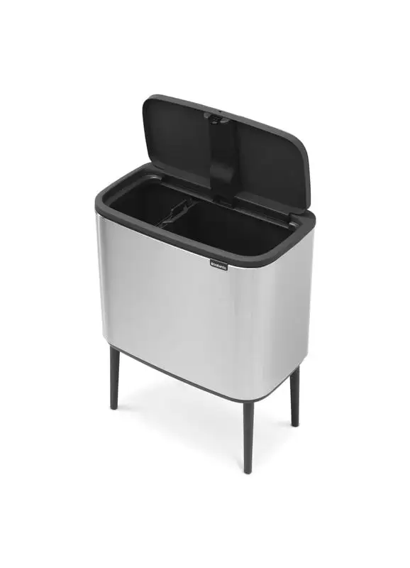 Brabantia Bo Touch Bin 11 + 23 L, Stahl Matt 7 Brabantia Bo Touch Bin 11 + 23 L, Stahl Matt – Bild 5