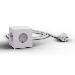 Avolt Square 1 USB-Verlängerungskabel, Gotland Grey -Kinfill Verkäufe Cube 01 HQ gray