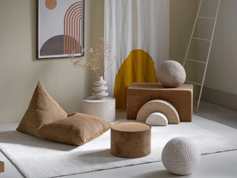 Wigiwama Pouf-Set, Pfefferminzgrün 8 Wigiwama Pouf-Set, Pfefferminzgrün – Bild 6