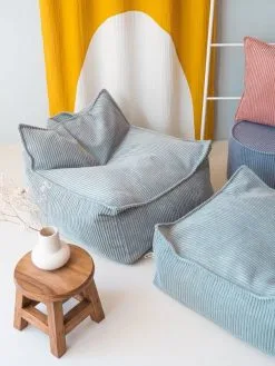 Wigiwama Square Hocker, Pfefferminzgrün -Kinfill Verkäufe DSF9909 Editrole