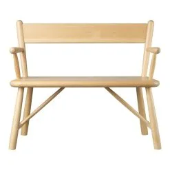FDB Møbler P11 Kinderbank, Buche