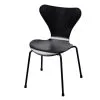 Fritz Hansen Series 7 Kinderstuhl, Schwarz