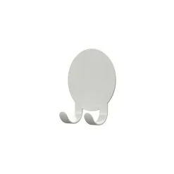 FROST Nova2 Duschabzieher-Haken, Mattweiß