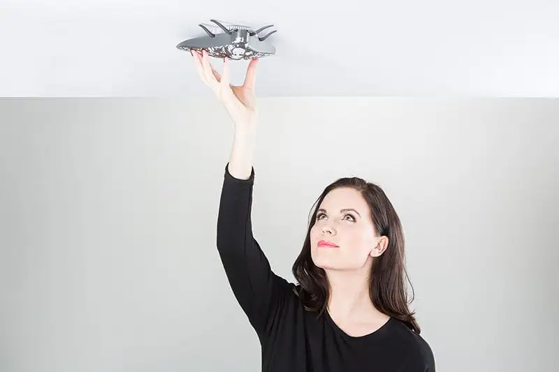 Jalo Helsinki Rauchmelder Lento 10, Schwarz 4 Jalo Helsinki Rauchmelder Lento 10, Schwarz – Bild 2