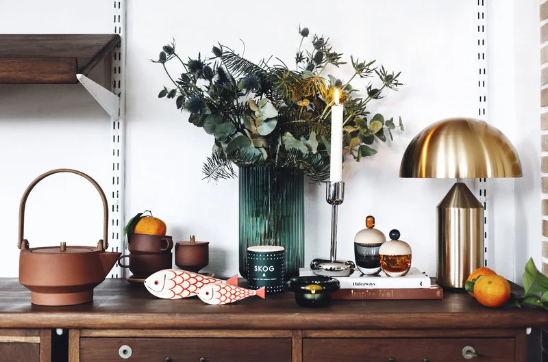 Katriina Nuutinen Aufbewahrungsglas Lyyli, Klein, Orange-grau 5 Katriina Nuutinen Aufbewahrungsglas Lyyli, Klein, Orange-grau – Bild 3