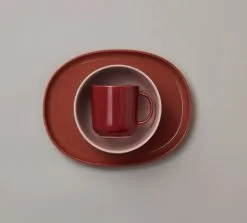 Nuppu Junior Geschirrset, Preiselbeere -Kinfill Verkäufe Junior Lingonberry 2 EE