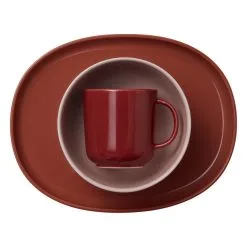 Nuppu Junior Geschirrset, Preiselbeere