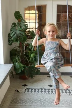 Lillagunga Bone Trapez, Weiß - Graues Seil 10 Lillagunga Bone Trapez, Weiß - Graues Seil -Kinfill Verkäufe Lillagunga Bone Oak Blue Laurence De Witte 3