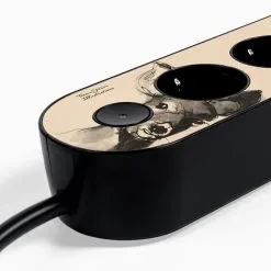 MyNolla Strip Steckerleiste, Charming Deer, Schwarz -Kinfill Verkäufe MyNolla TeemuJarvi black dear close