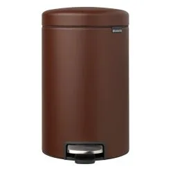 Brabantia NewIcon Treteimer, Mineral Cosy Brown -Kinfill Verkäufe NewIcon Pedal Bin 12L Mineral Cosy Brown 8710755208560 Brabantia 300dpi 4500x6250px 6 NR 26496