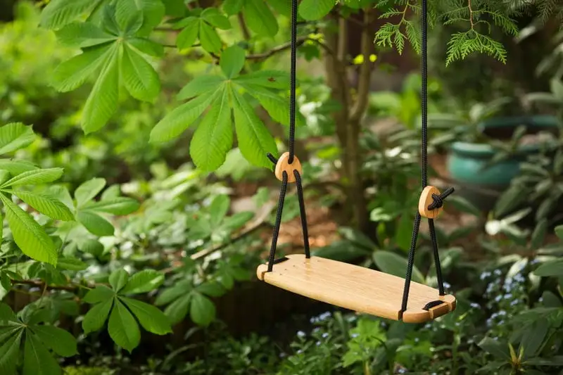 Schaukel Lillagunga Classic, Eiche – Schwarz 4 Schaukel Lillagunga Classic, Eiche – Schwarz – Bild 2