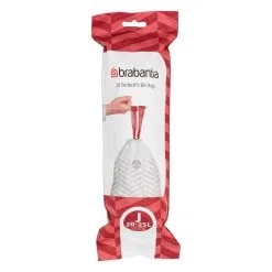 Brabantia Mülleimerbeutel PerfectFit, 20 Stück, Weiß 12 Brabantia Mülleimerbeutel PerfectFit, 20 Stück, Weiß -Kinfill Verkäufe PerfectFit Bags Code J 20 25L 20 Bags White 8710755115585 Brabantia 300dpi 5000x7000px 6 NR 25544