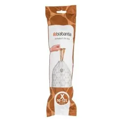 Brabantia Mülleimerbeutel PerfectFit, 20 Stück, Weiß 11 Brabantia Mülleimerbeutel PerfectFit, 20 Stück, Weiß -Kinfill Verkäufe PerfectFit Bags Code X 10 12L 20 Bags White 8710755116728 Brabantia 300dpi 5000x7000px 6 NR 25424