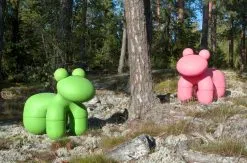 Studio Eero Aarnio Mini Pony Stuhl, Rosa -Kinfill Verkäufe Pony forest 1