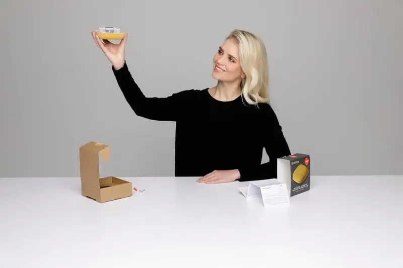 Jalo Helsinki Rauchmelder Kupu 10, Hellbraun 5 Jalo Helsinki Rauchmelder Kupu 10, Hellbraun – Bild 3