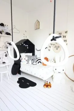 Schaukelringe Lillagunga, Weiß - Schwarz 12 Schaukelringe Lillagunga, Weiß - Schwarz -Kinfill Verkäufe Rings White Black Ropes Sophie L4